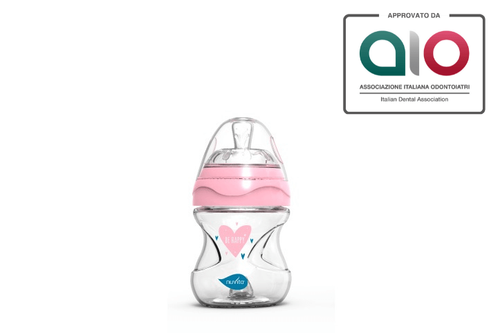 NUVITA BIBERON 150 ML MIMIC COLLECTION - ROSA
