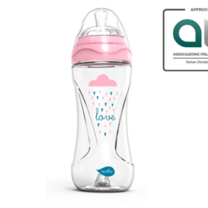 NUVITA BIBERON 330 ML MIMIC COLLECTION - ROSA