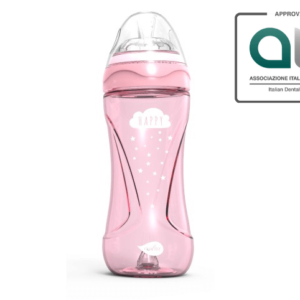 NUVITA BIBERON 330 ML MIMIC COOL PINK