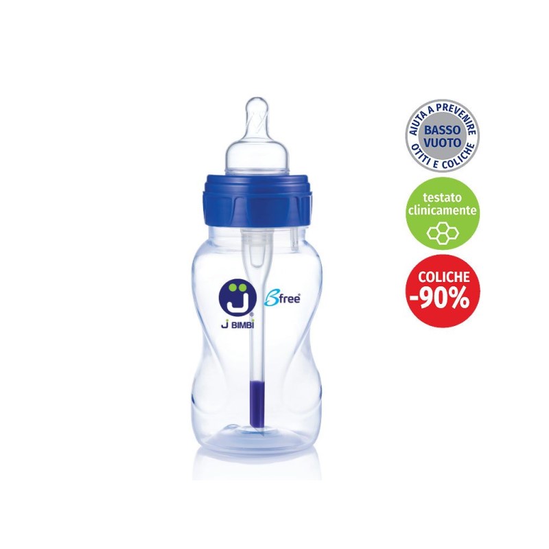 J BIMBI BFREE CLASSIC 330ML - BIBIBERON IN PP CON CANNULA