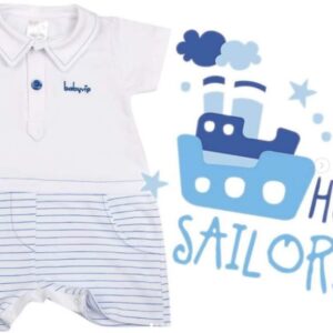 BABYVIP PAGLIACCETTO SER SAILOR TG 6 MESI