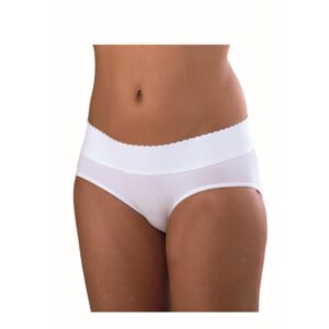 PREMAMY MUTANDA GESTANTE VITA BASSA 6/XL (COTONE BIELASTICO) - BIANCA