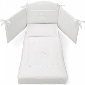 ERBESI PIUMONE BUBU SFILABILE BIANCO/GRIGIO