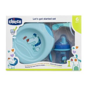 CHICCO SET PAPPA 6+ AZZURRO