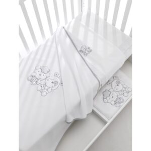 ERBESI LENZUOLO MILKY 3PZ BIANCO