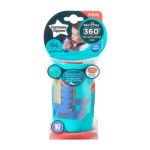 TOMMEE TIPPEE BICCHIERE  EASYFLOW 360 - 12+ 250ML  TURCHESE