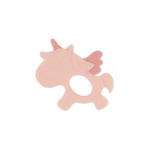 KIKKA BOO DENTARUOLO SILICONE - UNICORNO ROSA