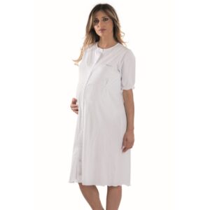 PREMAMY CAMICIA CLINICA APERTA DAVANTI MEZZA MANICA 6/XL