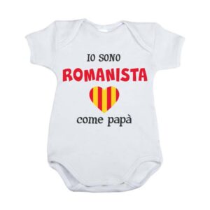 BABYVIP BODY 1/3 MESI "IO SONO ROMANISTA"