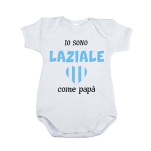 BABYVIP BODY 1/3 MESI "IO SONO LAZIALE"