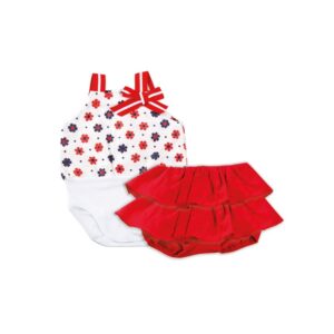 BABYVIP COMPLETO 2PZ SER BEAUTIFUL FLOWERS TG 3 MESI