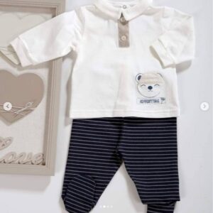 BABYVIP COMPLETO 2PZ BABY COUNTRY CHIC TG 3 MESI