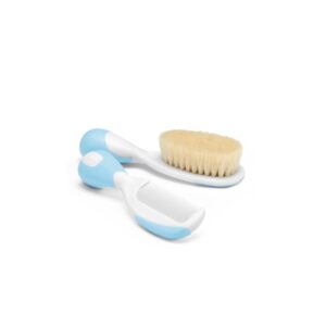 CHICCO SPAZZOLA E PETTINE  AZZURRO