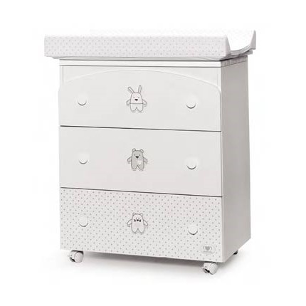 CUORICINI BAGNETTO TED BIANCO