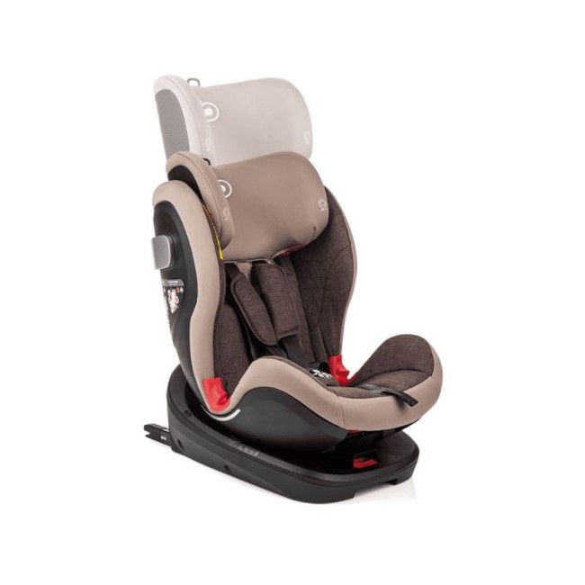 BE COOL SEGGIOLINO AUTO PIVOT G 1,2,3 COL VEGETAL - immagine 6