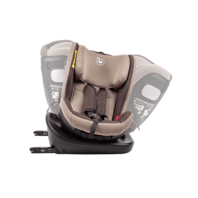 BE COOL SEGGIOLINO AUTO PIVOT G 1,2,3 COL VEGETAL - immagine 3