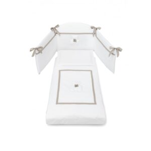 ERBESI PIUMONE SFILABILE DUDU BIANCO/TORTORA