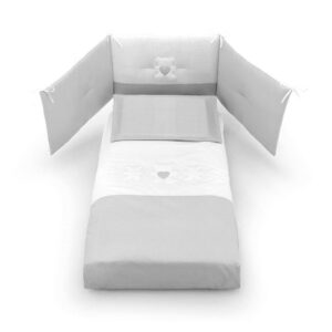 ERBESI PIUMONE MOLLY BIANCO GRIGIO SF.