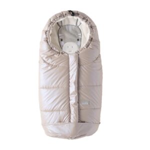 NUVITA SACCO INVERNALE PER OVETTO CUCCIOLI GLOSSY GLAMOUR BEIGE