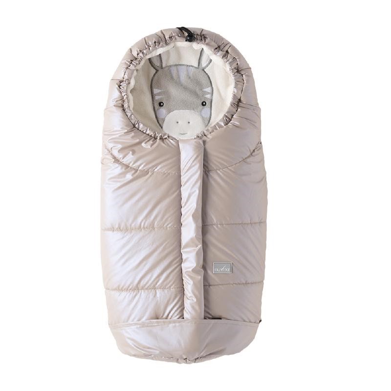 NUVITA SACCO INVERNALE PER OVETTO CUCCIOLI GLOSSY GLAMOUR BEIGE