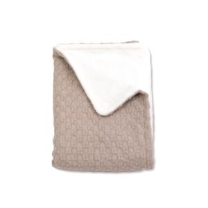 BAMBOOM COPERTA CULLA 100X75 - HONEY, IN BAMB ORGANICO + SPUGNA PELUCHE - SAND