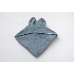 BAMBOOM ASCIUGAMANO NEONATO XL CON ORECCHIE, BLU