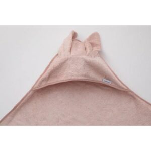 BAMBOOM ASCIUGAMANO NEONATO XL CON ORECCHIE, ROSA