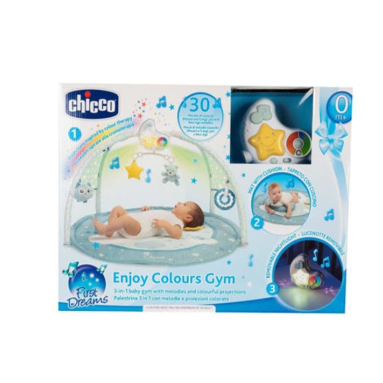 CHICCO FD ENJOY COLORS PLAYGYM BLUE - immagine 4