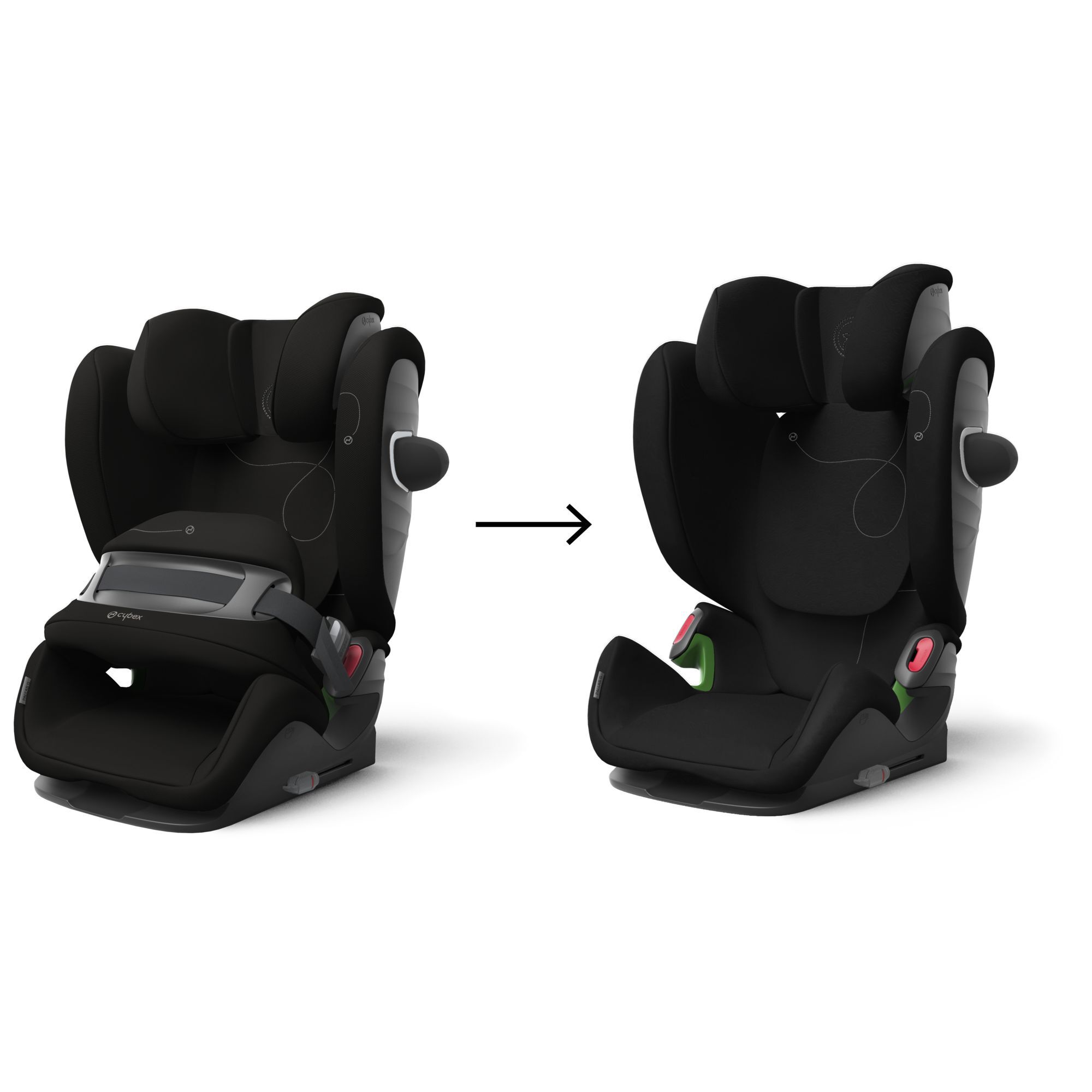 CYBEX PALLAS G I-SIZE DEEP BLACK BLACK - immagine 6