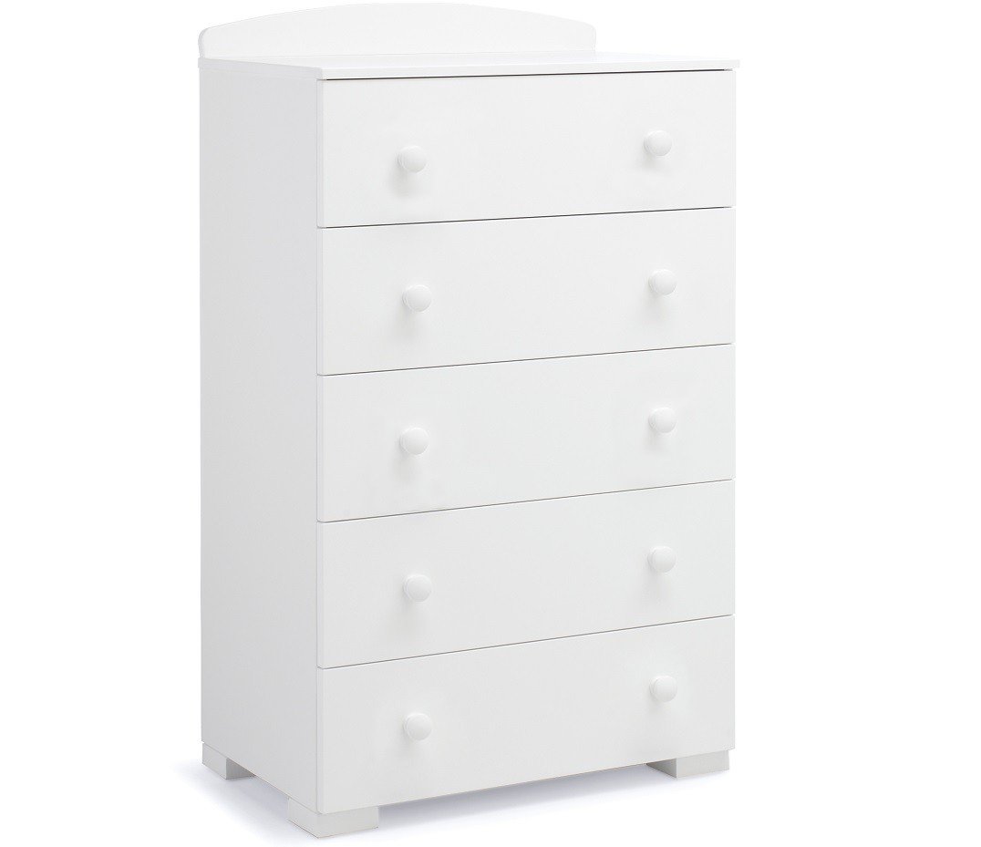 ERBESI SETTIMINO 5 CASSETTI NIDO BIANCO