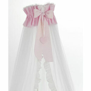 ERBESI VELO ZANZARIERA ARIEL/LILLI  BIANCO/ROSA