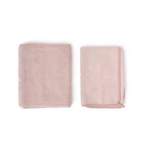 BAMBOOM SET ASCIUGAMANO NEONATO 2PC - SPUGNA - PINK