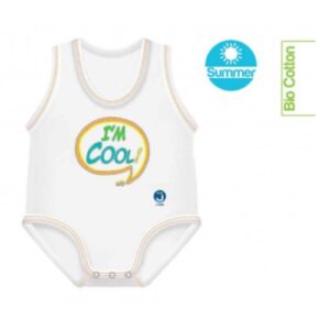 JBODY CANOTTA BIO COTTON BABY MESSAGES I'M COOL