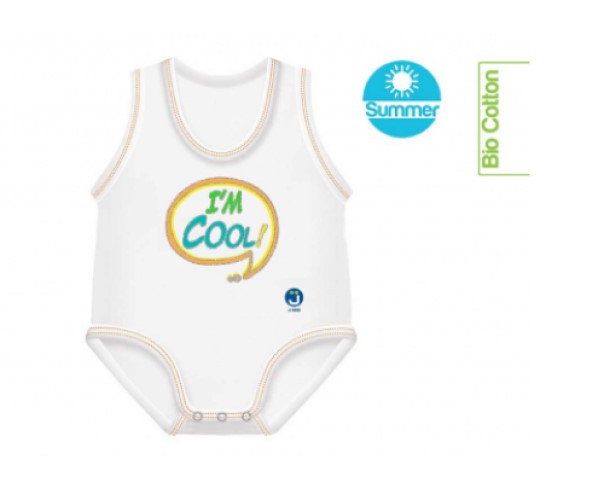 JBODY CANOTTA BIO COTTON BABY MESSAGES I'M COOL
