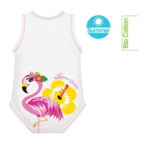JBODY CANOTTA BIO COT SUMMER TROPICAL FENICOTTERO
