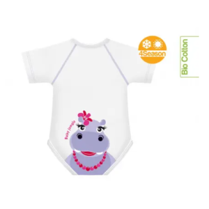 JBODY 0-36M BIO COTTON 4SEASON BABY JUNGLE IPPOPOTAMO
