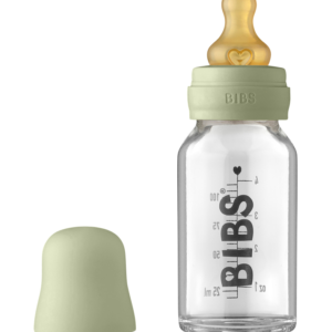 BUZZITALIA BIBS SET COMPLETO BIBERON IN VETRO 110ML - VERDE SALVIA