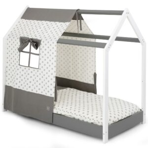 CUORICINI TENDA MOOVIE BIANCO/GRIGIO