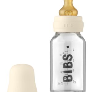 BUZZITALIA BIBS SET COMPLETO BIBERON IN VETRO 110ML - AVORIO