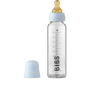 BUZZITALIA BIBS SET COMPLETO BIBERON IN VETRO 225ML - BABY BLUE