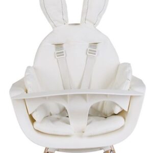 BUZZITALIA CHILDHOME CUSCINO UNIVERSALE PER SEGGIOLONE CONIGLIETTO - BIANCO