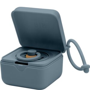 BUZZITALIA BIBS SCATOLA PORTA CIUCCIO - PETROLIO