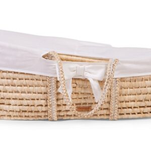 BUZZITALIA CHILDHOME RIVESTIMENTO PER CESTA PORTABB MOSES - 100% COTONE - BIANCO