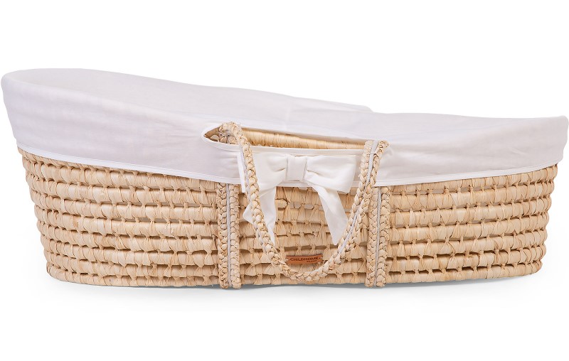BUZZITALIA CHILDHOME RIVESTIMENTO PER CESTA PORTABB MOSES - 100% COTONE - BIANCO