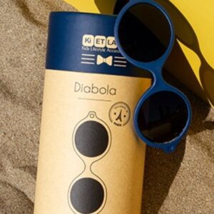 KIETLA SUNGLASSES 0-1 YEAR DIABOLA COLOR : DENIM BLUE