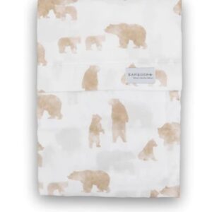 BAMBOOM LENZUOLA PER LETTINO 110X140CM, CON FEDERA - PRINT - ORSO