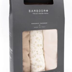 BAMBOOM SWADDLE MUSLIN MEDIUM 3 PACK 70X70 JASMIN / YELLOW / SAND