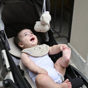 BAMBOOM MATERASSINO UNIVERSALE, COPRISEDUTA PASSEGGINO / SEGGIOLINO - AIR N GO UNIVERSALE - CAMMELLO