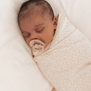 BAMBOOM COPERTA CLINICA NEONATO 75X100 SPRING CREAM