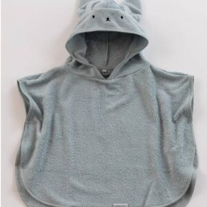 BAMBOOM PONCHO BAMBINO 0-2 BLU GHIACCIO